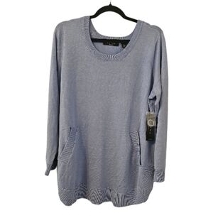 Blue Cyrus Women's Tunic Sweater